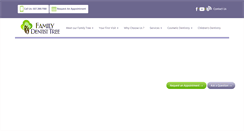 Desktop Screenshot of familydentisttree.com
